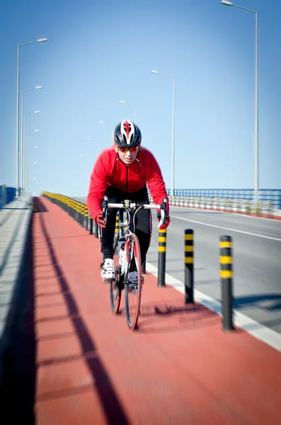 Bisikletçi — Stok fotoğraf