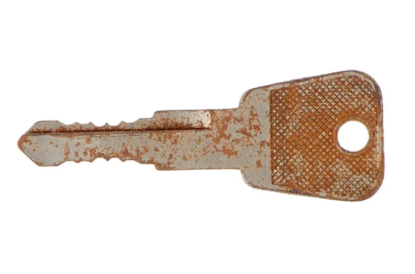 Velha chave enferrujada — Fotografia de Stock