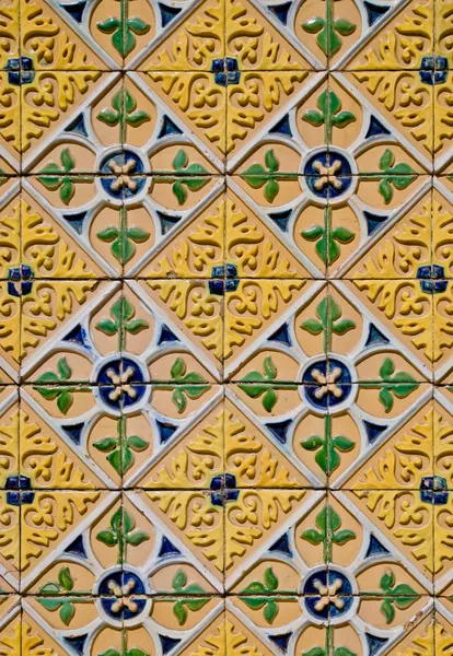 Tradiční portugalské glazovaných dlaždic — Stock fotografie
