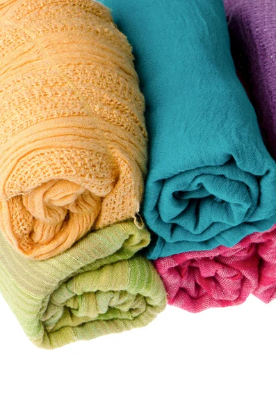 Colorful scarves — Stock Photo, Image
