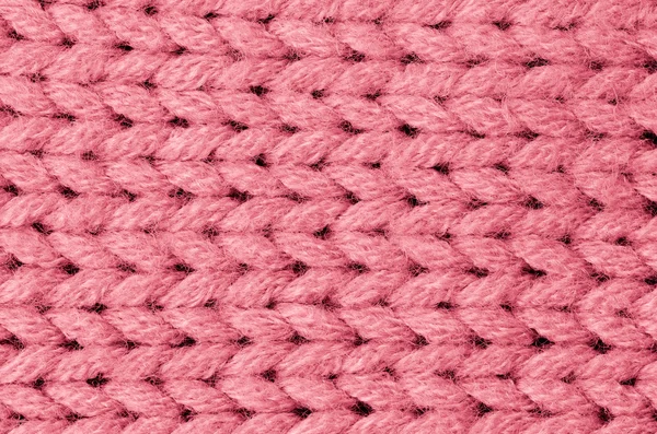 Růžové pletené vlněné — Stock fotografie