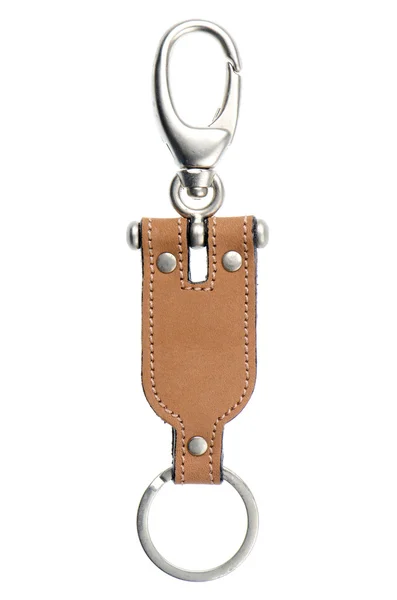 Leather keychain — Stock Photo, Image