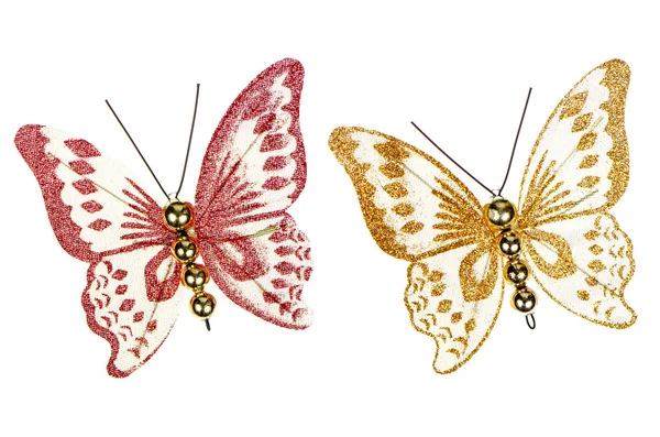 Dekorace motýl — Stock fotografie