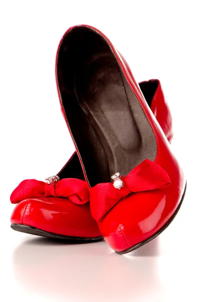 Röda skor — Stockfoto