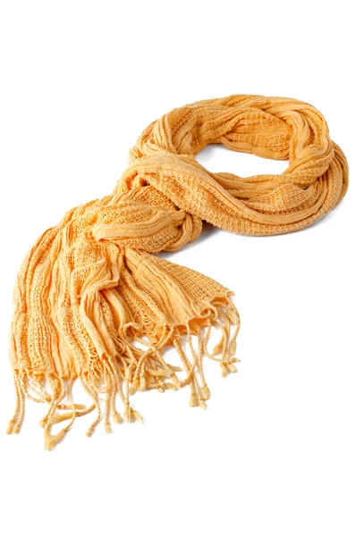 黄色围巾 — 图库照片