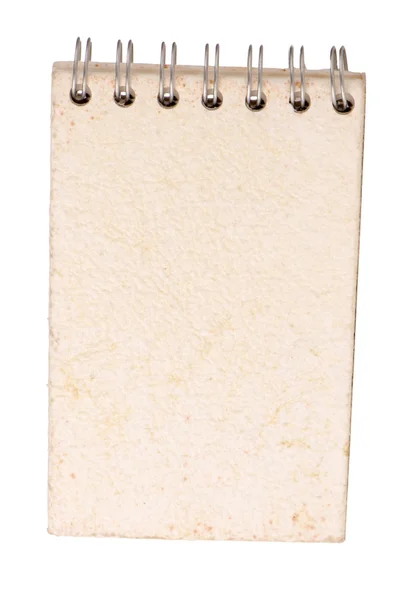 Puste spirala notatnik — Zdjęcie stockowe