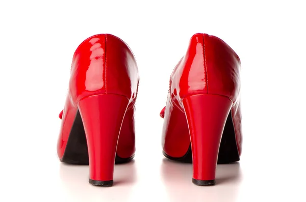 Röda skor — Stockfoto