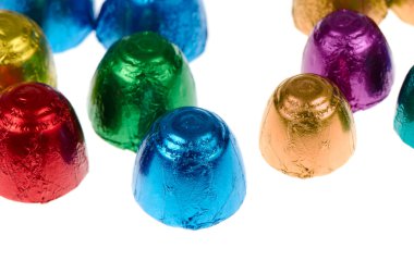 Colorful chocolates clipart