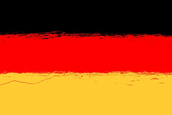 Germania bandiera grunge — Foto Stock