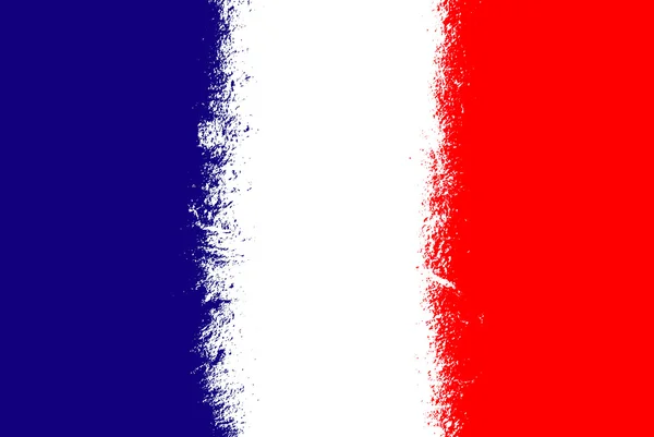 France flag grunge — Stock Photo, Image
