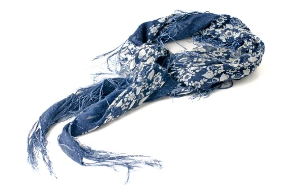 Синій шарф — стокове фото