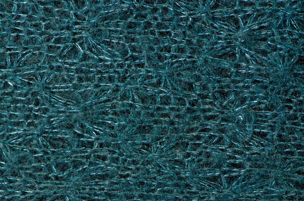 Blue wool texture — Stockfoto