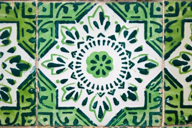 Ceramic tile design clipart