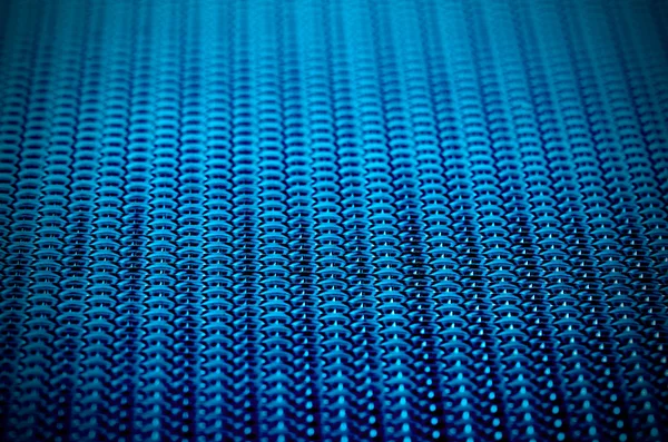 Kék fém háló borítás — Stock Fotó