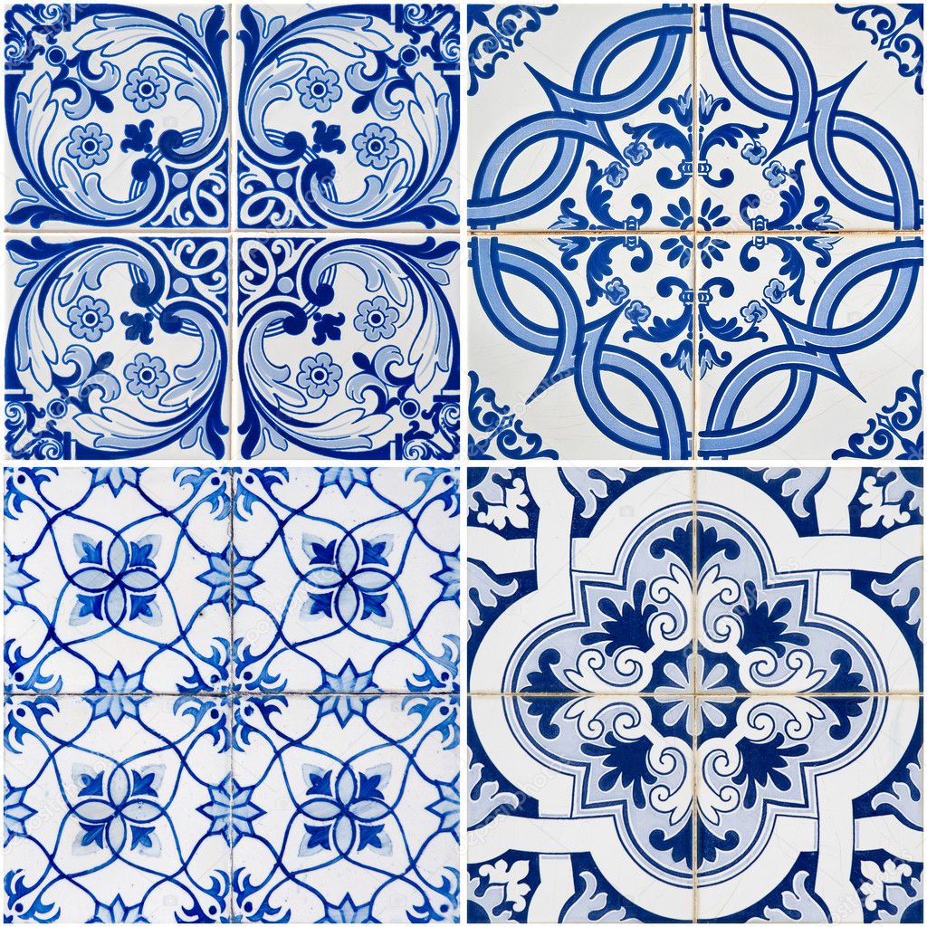 Vintage Ceramic Tiles — Stock Photo © Homydesign #9326255