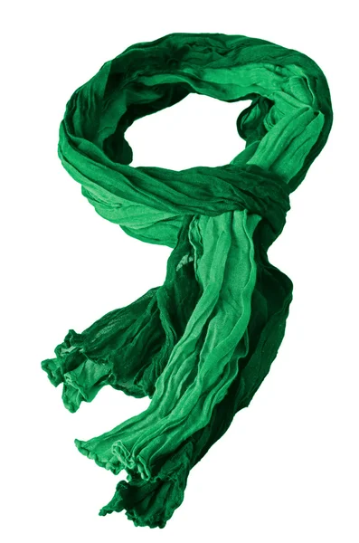 Groene sjaal — Stockfoto