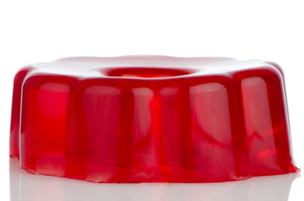 Delicious red gelatin — Stock Photo, Image