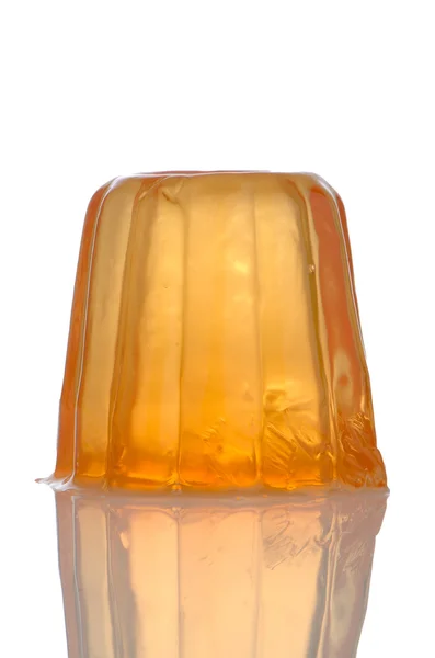 Orange gelatin — Stock Photo, Image