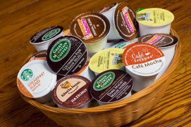 K-Cup Coffee Pods clipart