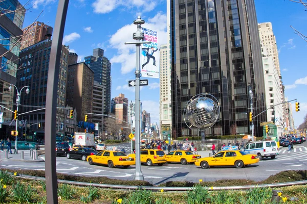 塔纽约市哥伦布圆环与王牌 — 图库照片