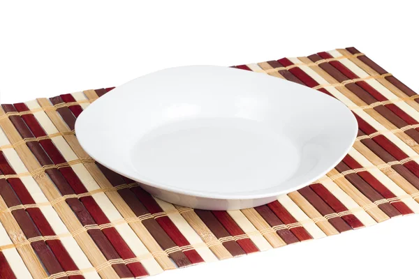 White Plate — Stock Photo, Image