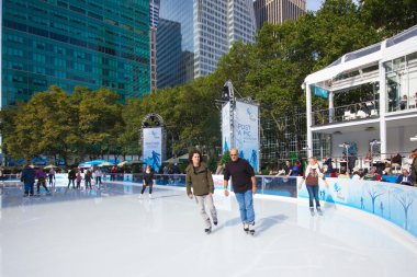 Bryant Park NYC clipart