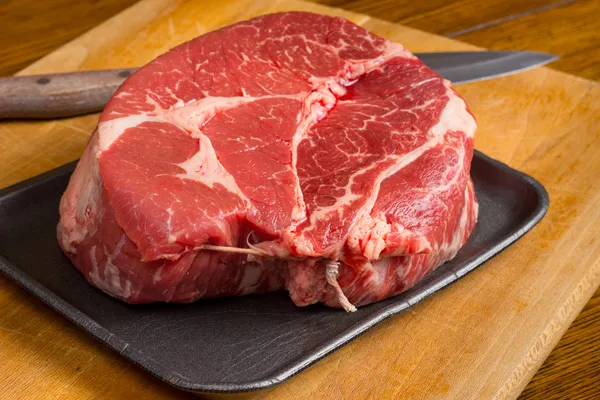 Carne de bovino Chuck Roast — Fotografia de Stock