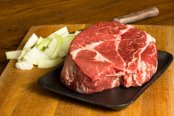 Carne de bovino Chuck Roast — Fotografia de Stock
