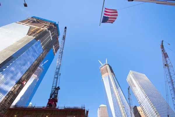 stock image Rebuilding Ground Zero NYC