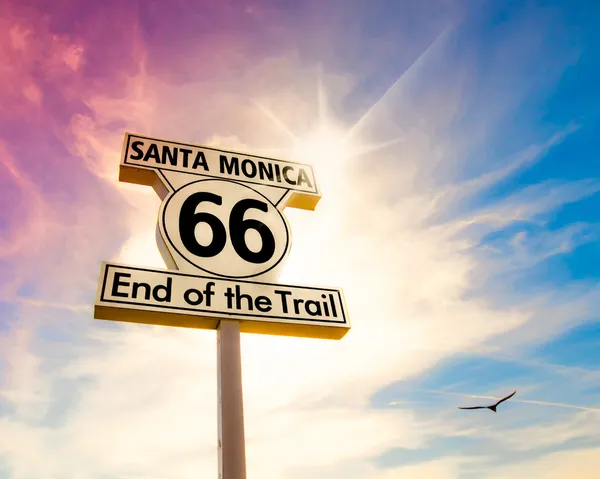 Route 66 — Zdjęcie stockowe