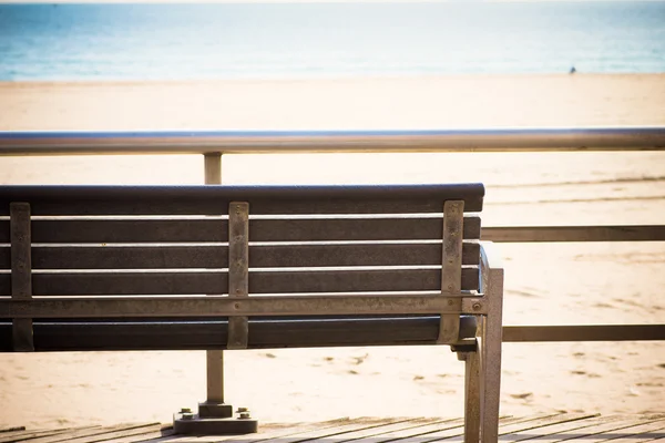 Boardwalk Bench — Stock Photo, Image