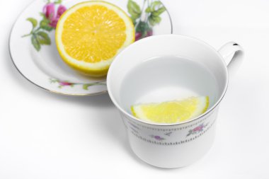 Hot Lemon Water clipart