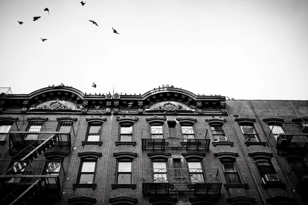 Нью-Йорк багатоквартирному квартири — стокове фото