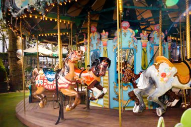 Bryant Park Carousel clipart