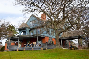 Sagamore Hill Theodore Roosevelt Home clipart