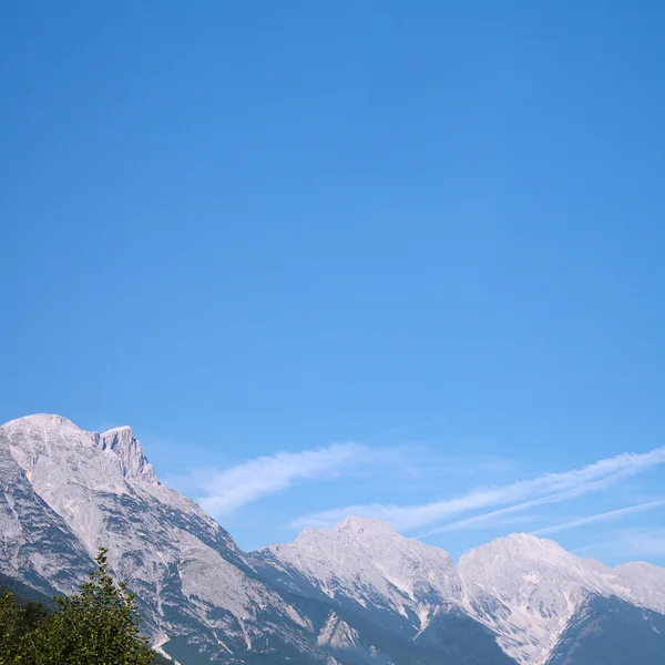 Alpen in de zomer — Stockfoto
