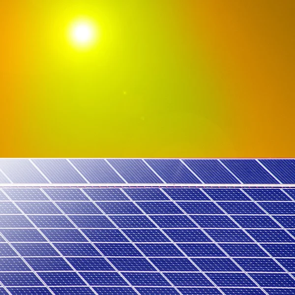 Солнечная энергия — стоковое фото