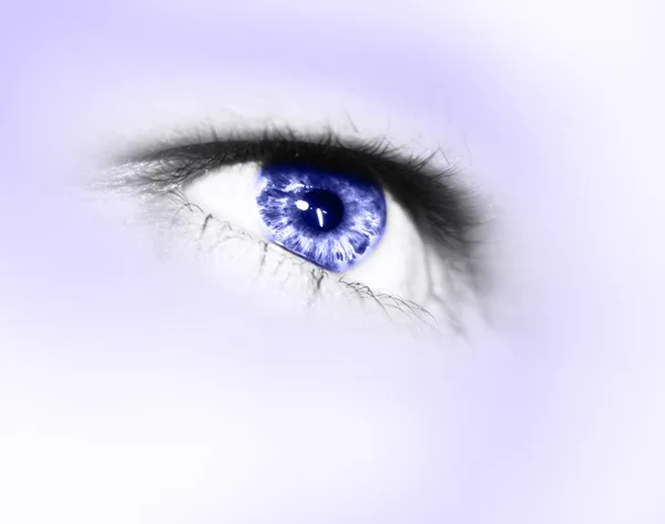 Ludzkie oko — Zdjęcie stockowe