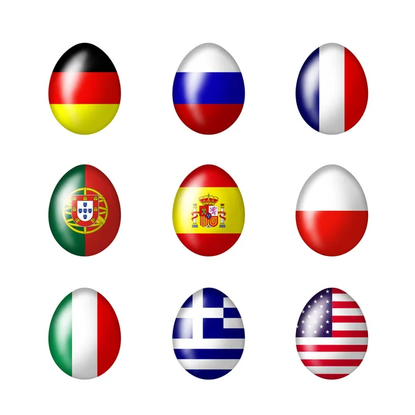 stock image International Easter eggs