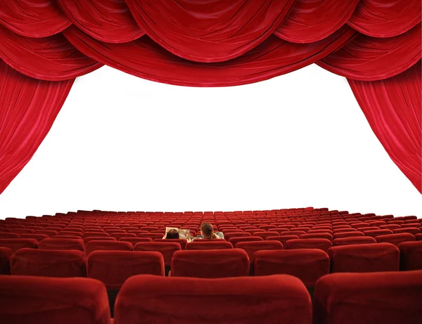 戏院舞台 — 图库照片