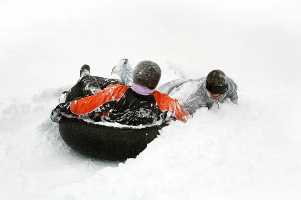 Have fun in the winter — Stock Photo, Image