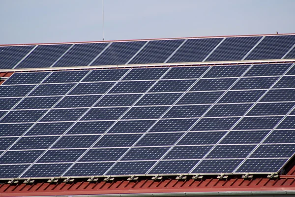 Energía renovable-fotovoltaica — Foto de Stock