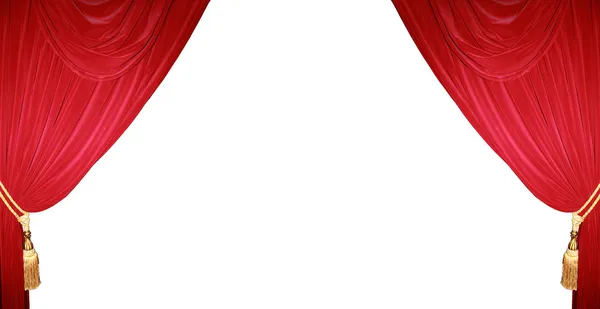 Teatro cortina fundo — Fotografia de Stock