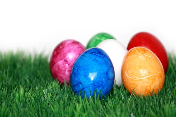 Πασχαλινά αυγά σε χρώμα — Φωτογραφία Αρχείου