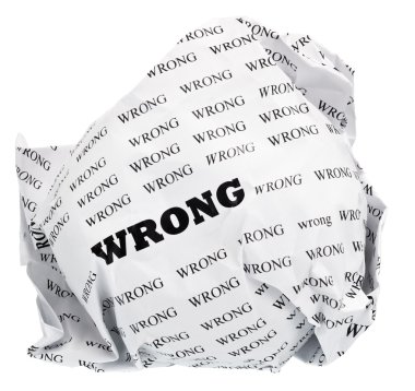 Wrong do not need to clipart