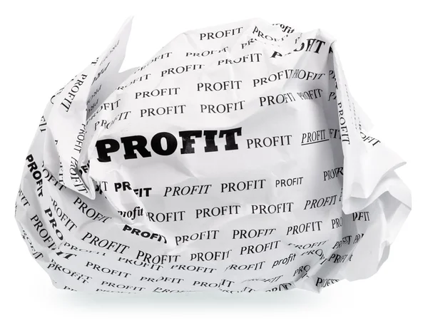 No profit - no victory — Stock Photo, Image