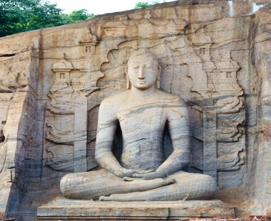 Gal vihara Buddha clipart