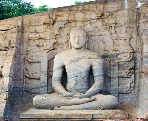 Gal vihara Buddha — Stockfoto