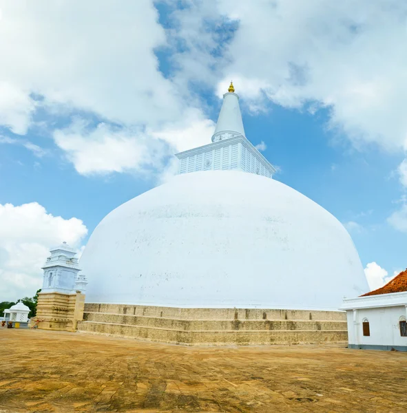 Ruvanmali Maha Stupa Anuradhapura — Zdjęcie stockowe
