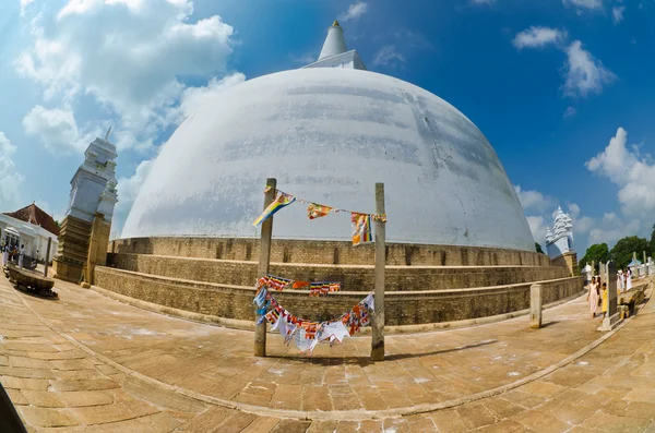 Ruvanmali maha estupa anuradhapura — Foto de Stock